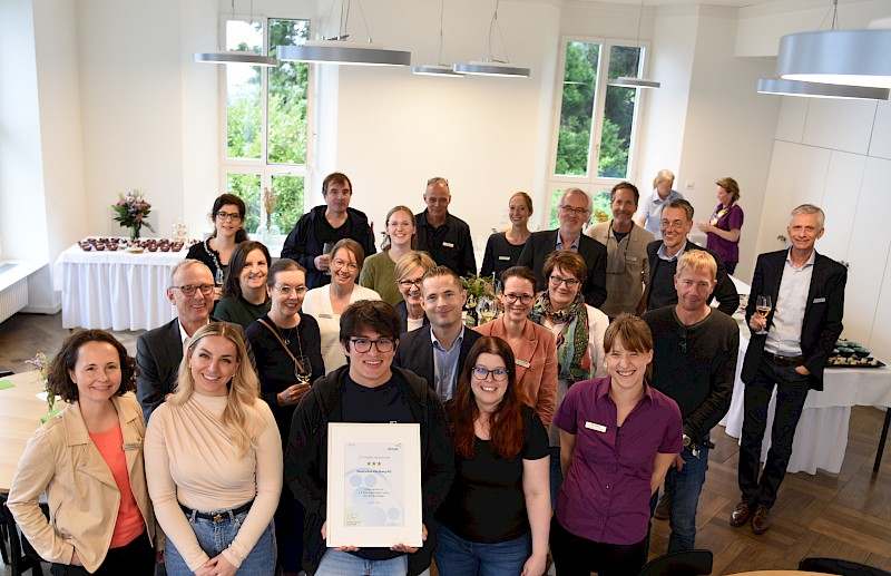 «Recognised by EFQM 3-Sterne»