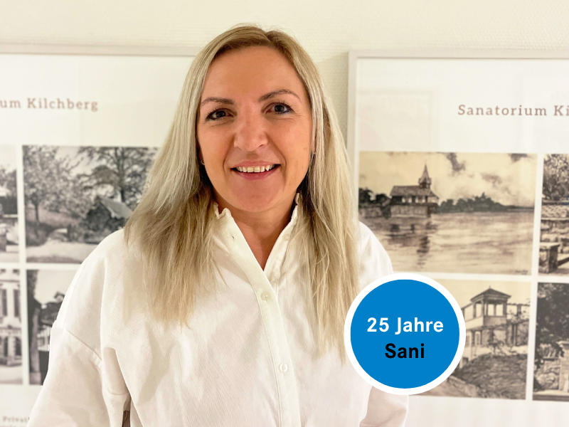 25 Jahre Sani - vielen Dank, liebe Sabina