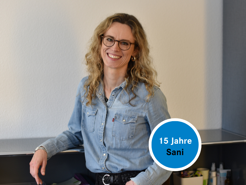 Herzlichen Glückwunsch, liebe Muriel, zu 15 Jahren im Sanatorium - und ganz besonders im ZPZ!