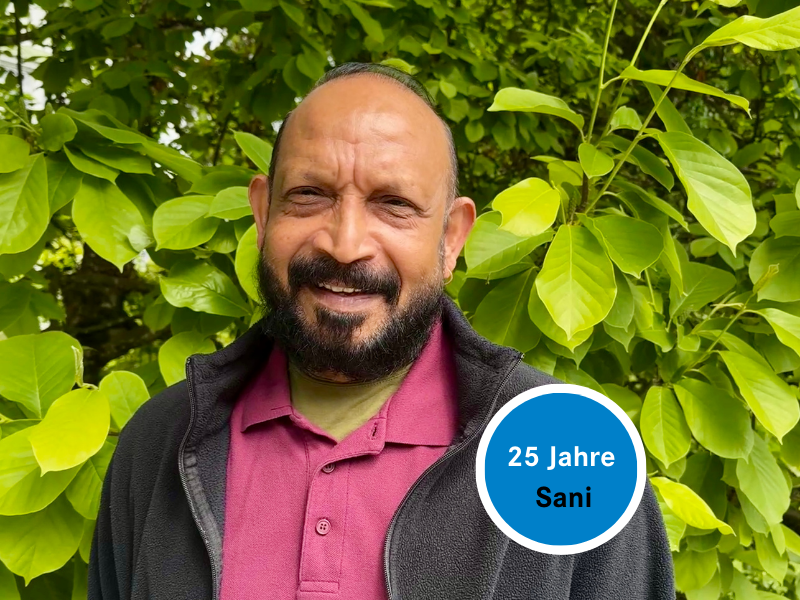 Herzlichen Glückwunsch zum 25-jährigen Jubiläum, lieber Para