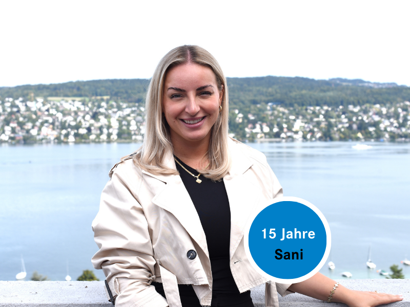 15 Jahre im Sanatorium Kilchberg - wir gratulieren herzlich, liebe Ridona