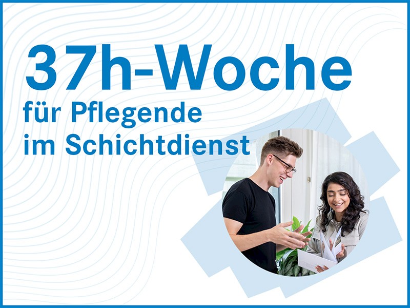 37-Stunden-Woche für Pflegemitarbeitende im Schichtdienst wird definitiv eingeführt