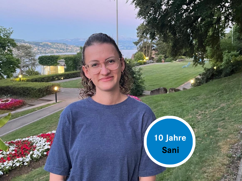 10 Jahre im Sanatorium Kilchberg - herzlichen Glückwunsch liebe Ramona
